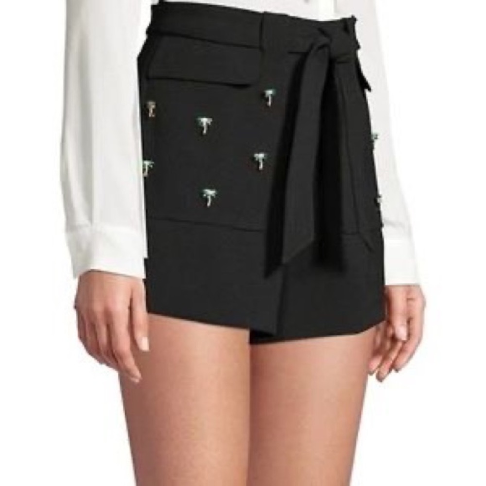 Maje Woman Palm Tree pin short